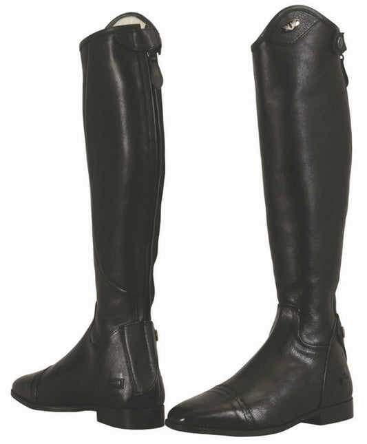 TuffRider Women Leather Regal Dress Boots - Black