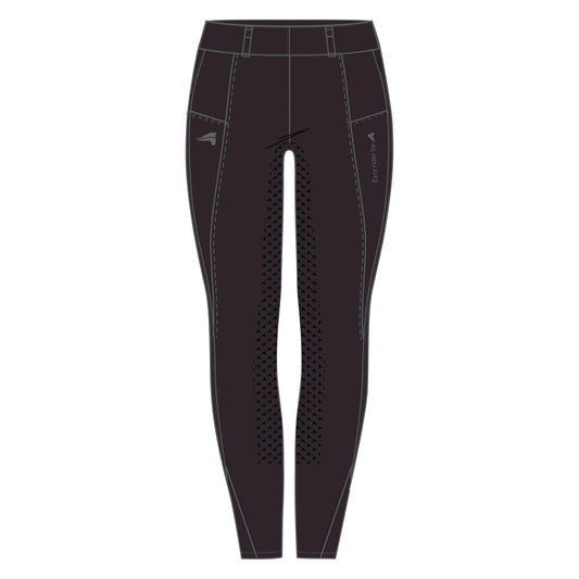Easy Rider ERDon Full Grip Riding Tights - Black Rose