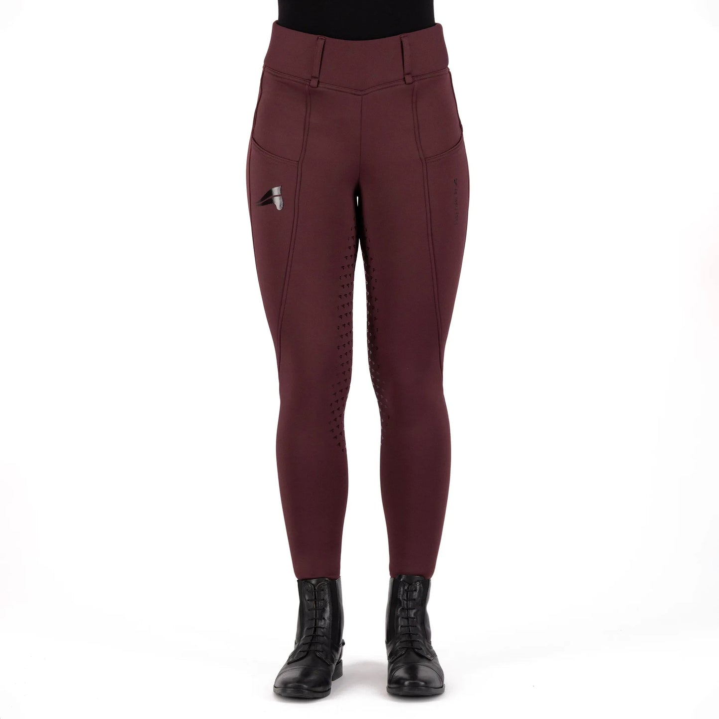Easy Rider ERDon Full Grip Riding Tights - Black Rose